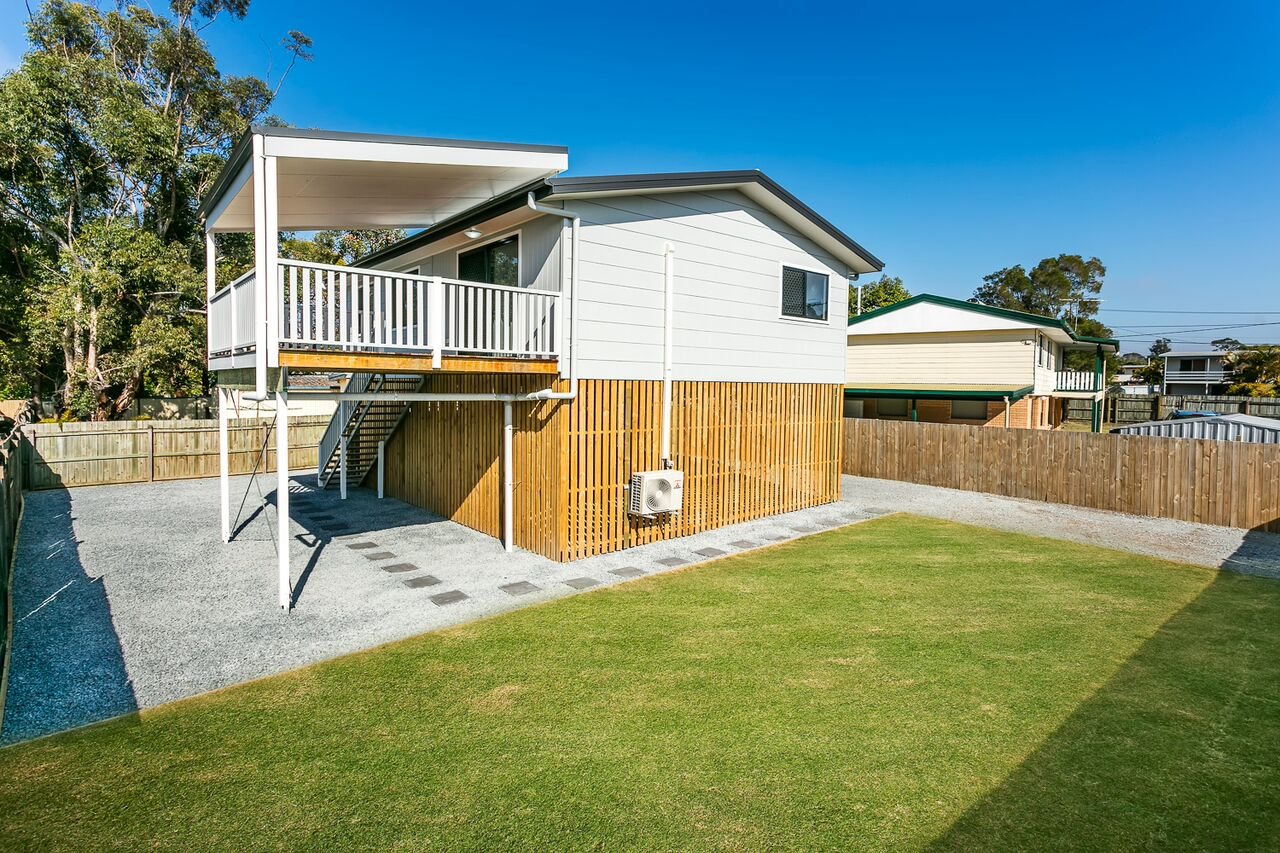 The granny flat from its own yard